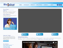 Tablet Screenshot of biopulsar.com